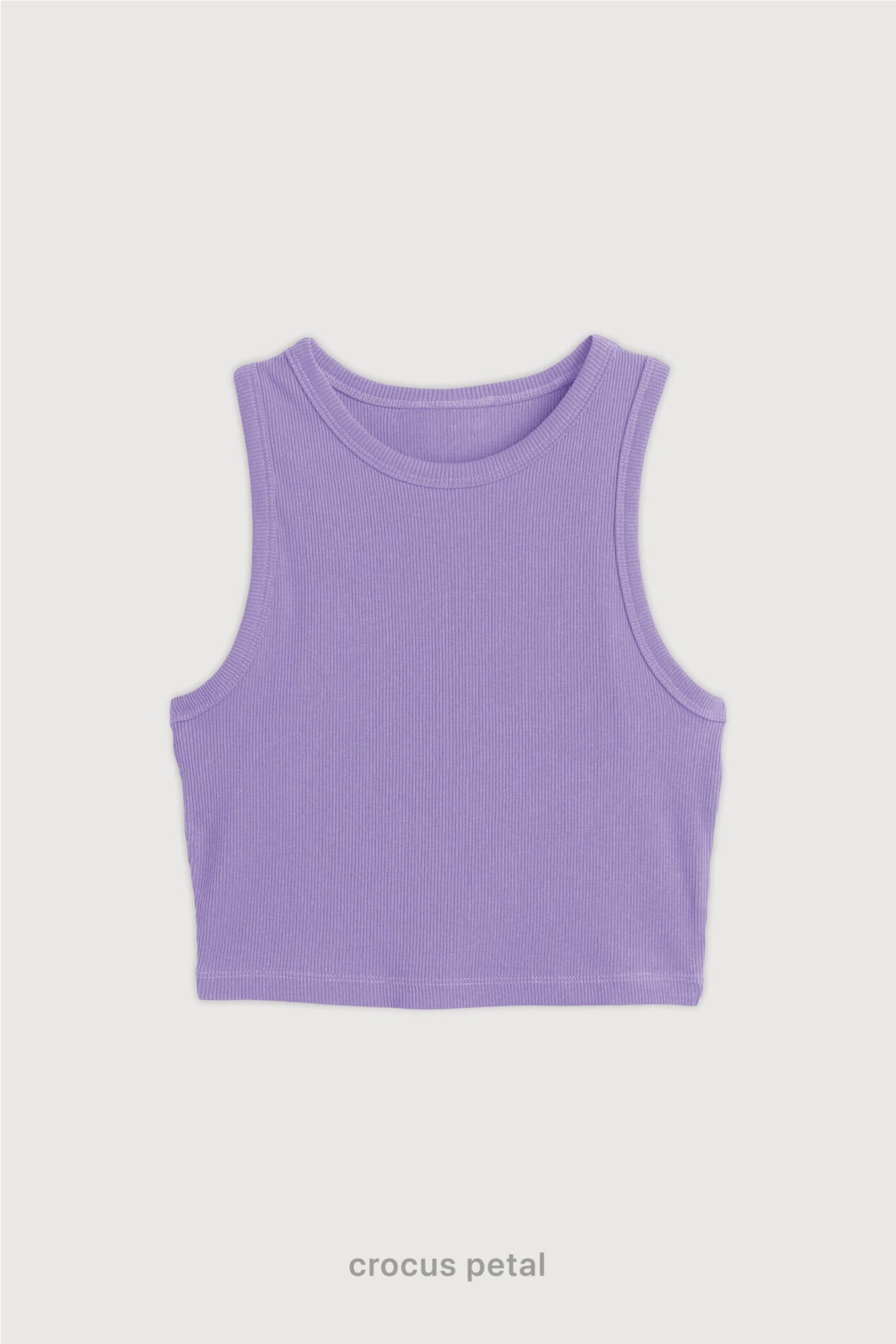 Top Ribb Basic - Crocus Petal