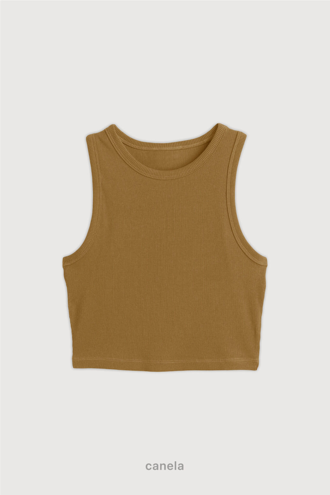 Top Ribb Basic - Canela