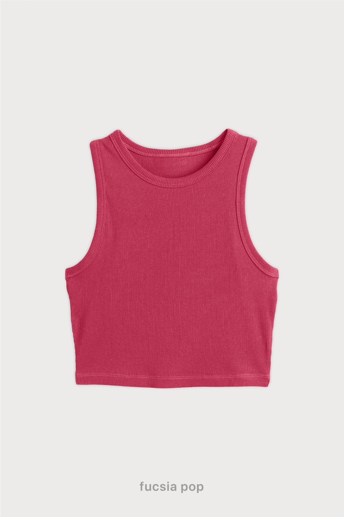 Top Ribb Basic - Fucsia Pop