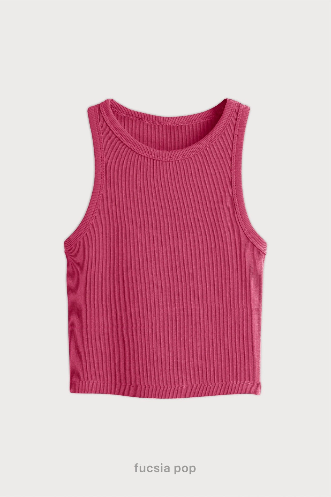 Top Ribb Midi - Fucsia Pop